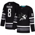 San Jose Sharks #8 Joe Pavelski Black 2019 All-Star Game Parley Authentic Stitched NHL Jersey