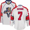 Florida Panthers #7 Colton Sceviour Authentic White Away NHL Jersey