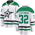 Dallas Stars #32 Kari Lehtonen Fanatics Branded White Away Breakaway NHL Jersey