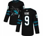 Adidas San Jose Sharks #9 Evander Kane Premier Black Alternate NHL Jersey