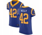 Los Angeles Rams #42 John Kelly Royal Blue Alternate Vapor Untouchable Elite Player Football Jersey