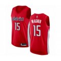 Washington Wizards #15 Moritz Wagner Red Swingman Jersey - Earned Edition