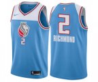 Sacramento Kings #2 Mitch Richmond Swingman Blue NBA Jersey - City Edition