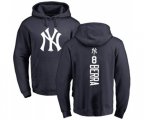 New York Yankees #8 Yogi Berra Replica Blue Salute to Service Baseball Hoodie
