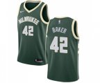 Milwaukee Bucks #42 Vin Baker Swingman Green Road NBA Jersey - Icon Edition
