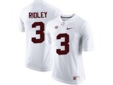 2016 Alabama Crimson Tide Calvin Ridley #3 College Football Limited Jersey - White