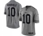 San Francisco 49ers #10 Jimmy Garoppolo Limited Gray Gridiron Football Jersey