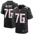 Atlanta Falcons #76 Kaleb McGary Nike Black Game Jersey