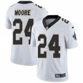 New Orleans Saints #24 Sterling Moore White Vapor Untouchable Limited Player NFL Jersey