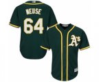 Oakland Athletics Sheldon Neuse Replica Green Alternate 1 Cool Base Baseball Player Jersey