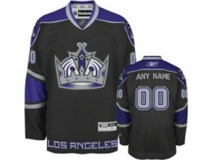 Los Angeles Kings Custom Jersey Black Home Man Hockey