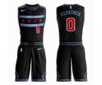 Chicago Bulls #0 Sean Kilpatrick Authentic Black Basketball Suit Jersey - City Edition