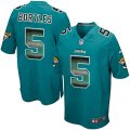 Jacksonville Jaguars #5 Blake Bortles Limited Teal Green Strobe NFL Jersey
