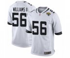 Jacksonville Jaguars #56 Quincy Williams II Game White Football Jersey