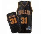 Indiana Pacers #31 Reggie Miller Authentic Navy Blue Throwback Basketball Jersey