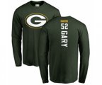 Green Bay Packers #52 Rashan Gary Green Backer Long Sleeve T-Shirt