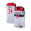Washington Wizards #34 C.J. Miles Swingman White Basketball Jersey - Association Edition