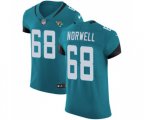 Jacksonville Jaguars #68 Andrew Norwell Green Alternate Vapor Untouchable Elite Player Football Jersey