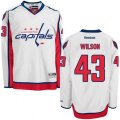 Washington Capitals #43 Tom Wilson Authentic White Away NHL Jersey