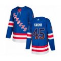 New York Rangers #45 Kaapo Kakko Authentic Royal Blue Drift Fashion Hockey Jersey