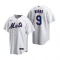 Nike New York Mets #9 Brandon Nimmo White 2020 Home Stitched Baseball Jersey
