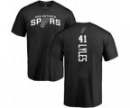 San Antonio Spurs #41 Trey Lyles Black Backer T-Shirt