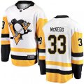 Pittsburgh Penguins #33 Greg McKegg Fanatics Branded White Away Breakaway NHL Jersey