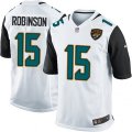 Jacksonville Jaguars #15 Allen Robinson Game White NFL Jersey