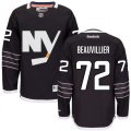 New York Islanders #72 Anthony Beauvillier Premier Black Third NHL Jersey