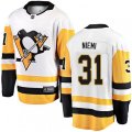 Pittsburgh Penguins #31 Antti Niemi Fanatics Branded White Away Breakaway NHL Jersey