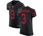 San Francisco 49ers #3 C. J. Beathard Black Alternate Vapor Untouchable Elite Player Football Jersey