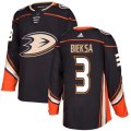 Anaheim Ducks #3 Kevin Bieksa Authentic Black Home NHL Jersey