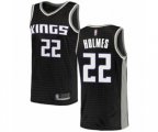 Sacramento Kings #22 Richaun Holmes Swingman Black Basketball Jersey Statement Edition