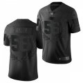 New York Giants Retired Player #56 Lawrence Taylor Nike Black edition limited collection Jersey