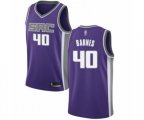 Sacramento Kings #40 Harrison Barnes Swingman Purple Basketball Jersey - Icon Edition