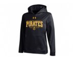 Pittsburgh Pirates Under Armou Fleece Black MLB Hoodie