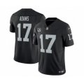 Las Vegas Raiders #17 Davante Adams Black 2023 F.U.S.E With 4-Star C Patch Vapor Untouchable Football Stitched Jersey