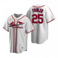 Nike St. Louis Cardinals #25 Dexter Fowler White Cooperstown Collection Home Stitched Baseball Jersey