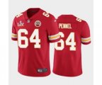 Kansas City Chiefs #64 Mike Pennel Red 2021 Super Bowl LV Jersey
