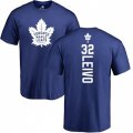Toronto Maple Leafs #32 Josh Leivo Royal Blue Backer T-Shirt