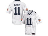 Men's Under Armour Karlos Dansby #11 Auburn Tigers College Football Jersey - White