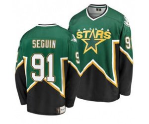Dallas Stars #91 Tyler Seguin Kelly Green Heritage Premier Breakaway Player Hockey Jersey