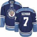 Florida Panthers #7 Colton Sceviour Premier Navy Blue Third NHL Jersey