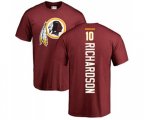 Washington Redskins #10 Paul Richardson Maroon Backer T-Shirt
