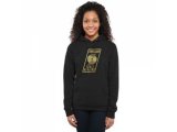 Women Portland Trail Blazers Gold Collection Pullover Hoodie Black
