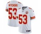 Kansas City Chiefs #53 Anthony Hitchens White Vapor Untouchable Limited Player Football Jersey