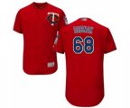 Minnesota Twins Randy Dobnak Authentic Scarlet Alternate Flex Base Authentic Collection Baseball Player Jersey