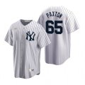 Nike New York Yankees #65 James Paxton White Cooperstown Collection Home Stitched Baseball Jersey