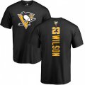 Pittsburgh Penguins #23 Scott Wilson Black Backer T-Shirt
