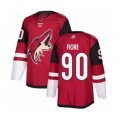 Arizona Coyotes #90 Giovanni Fiore Authentic Burgundy Red Home Hockey Jersey